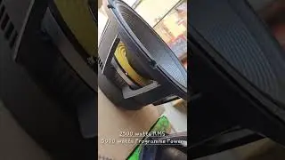 Ahuja new launch speaker Ahuja 2500 bass #shorts