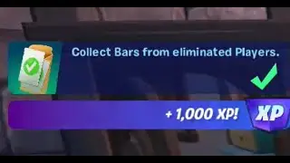 Fortnite - Collect bars from eliminated players - Chapter 4 Season 1