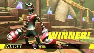 Arms (Nintendo Switch) Grand Prix as Springtron