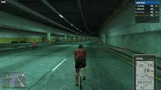 GTA Online Indoor Cycling with Smart Cycle Trainer