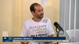Janeiro Branco 2025: 11 anos de ações pela Saúde Mental!