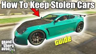 How To Store A Stolen Car - GTA 5 Story Mode