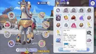 [ROX] Damage Test, Marine Sphere/Bloody Knight vs Ultraman Ace Card(PATK +15%)