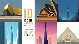 10 Iconic Modern Buildings That Redefine Architecture  | ARCHITECTURE | HISTORY | STORY | by ZERO