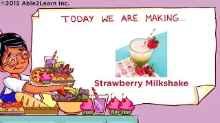 Let's Cook! Life Skills - Kids with Autism - Strawberry Milkshake (Level 3)