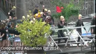 Cologne Aquathlon European Championchip 2014  - Livestream -
