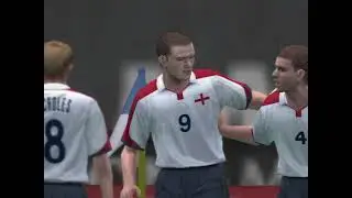 PES 4 Tournoi de France: England (Tierney) vs (galaxy) Italy