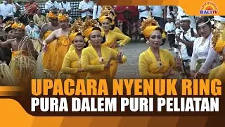 UPACARA NYENUK RING PURA DALEM PURI PELIATAN