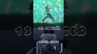 Hakari Vs Sukuna (all fingers)