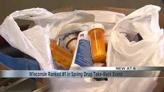 Wisconsin ranked #1 in spring drug take-back event