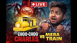 Choo Choo Charles LIVE | Aaj Bach Payenge Ya Nahi?Choo Choo Charles LIVE Gameplay 🔴