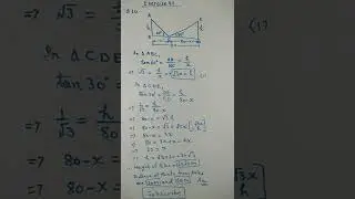 Class 10th Maths Exercise 9.1 Q 10 very important