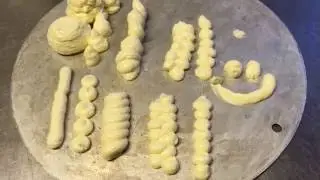 Spritz Technik runde Tülle :)
