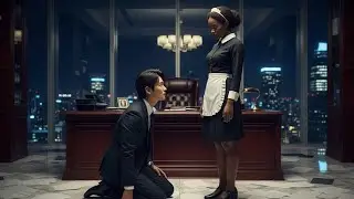 &ldquo;Kneel Down And Beg For It!&rdquo; Black Maid Tells Her Korean Boss Fiercely, and He Does! 😳😱