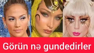 Makiyajsız tanıya bilməyəcəyiniz meshurlar