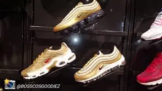 🤔 Кроссовки NIKE AIR MAX PLUS, AIR MAX 97 и VAPORMAX 97 &laquo;METALLIC GOLD&raquo;🤔 ВЫБЕРИТЕ ОДНУ (ГОЛЛИВУДСКИЙ ВЛОГ)