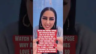 Apostolic witches love to hide their live videos on private!!!😱😱😱