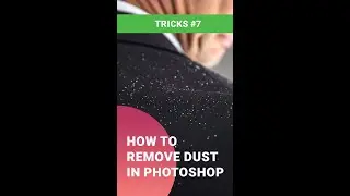 How to remove Dust or Hair Dandruff in Photoshop Trick #7