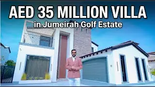 Inside a 35M AED Luxury Golf Course Villa in Jumeirah Golf Estates | 5-Bed Sienna Lakes Tour