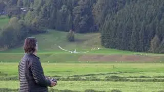 Eberhard mit dem Feierabendflieger