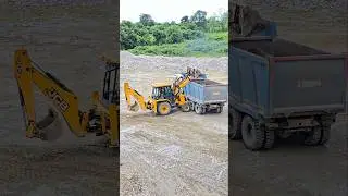 jcb dumper heavy duty time 💯🔥💥 #jcb #jcbvideo #dumper #jcb3dx  #tractor #cartoon #automobile #dj
