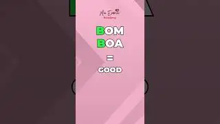 5 Portuguese Adjectives Starting With B #shorts