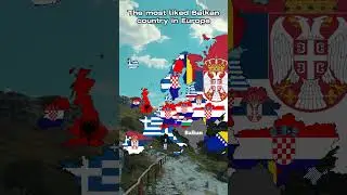 The most liked Balkan country in Europe