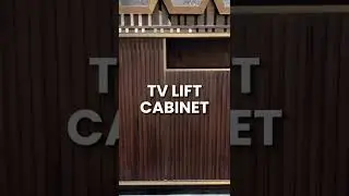 Automated TV Cabinet with Lift
