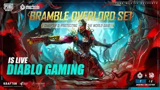 🔴DIABLO IS LIVE CUSTOM ROOM PUBG MOBILE 😱 || RANK MAI PRANK HOGYA😎