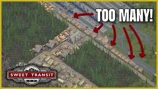 INSANE amount of couriers for cloth production - Sweet Transit - Three Islands E3