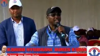UDA Secretary Edward mureu expulsion by public from Moses Kuria home coming thanksgiving.
