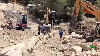 Muro de escollera