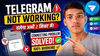 Telegram not Working? Telegram connecting problem? How to Solve this problem?
