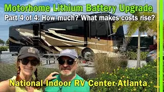 NIRVC-Atlanta | Motorhome Upgrade | Lithionics 960 Ah Lithium | Victron Controls | Part 4/4 | EP306