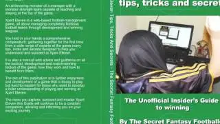 Xpert Eleven Book - Tips Tricks And Secrets, author Secret Fantasy Footballer interview