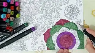 Part1❤Watch till the end 💭#asmr#satisfying#coloring#relax#shorts