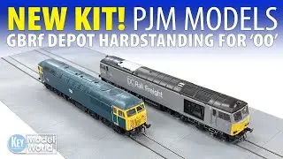 NEW PJM MODELS KIT: GBRf depot hard standing kit for OO gauge