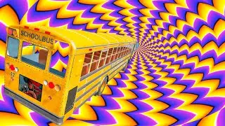 Would You Survive These School Bus Crashes - American School Bus Crashes - School Bus Jumps