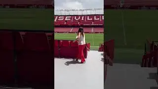 As&iacute; se encuentra el Estadio Ram&oacute;n S&aacute;nchez-Pizju&aacute;n a tres d&iacute;as del Sevilla-Valencia 🔥&hearts;️