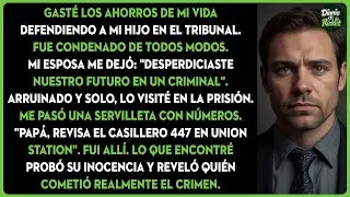 Mi esposa me dejó después de que defendí a nuestro hijo  Luego una servilleta de la prisión