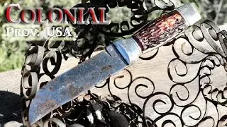 Vintage Colonial Prov. U.S.A. Fixed Blade / Hunting Knife