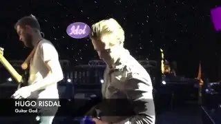 Hugo Risdal breaks the B-string