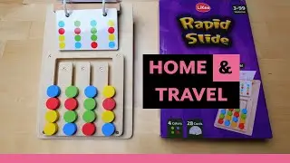 Likee Wooden Color Matching Slide Puzzle | Montessori Learning Toy