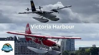 Blustery Seaplane Spectacle: Twin Otters & the Legendary Oldest Otter at Victoria Harbour