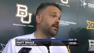 #Baylor Football holds Letterwinners Practice #sicem