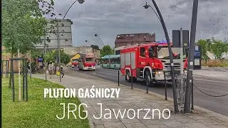 [HIT] Przejazd plutonu gaśniczego 481[S]21,22,26,51 z JRG Jaworzno.