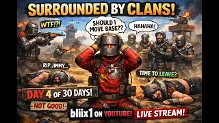 🔴 Rust Day 4 Solo Survival&hellip; I&rsquo;m Surrounded and Panicking 😭 #rust #rustclips #funnymoments #shorts