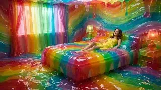Which Crazy Bed Would You Choose to Sleep In? 🦋✨ | Oddly Satisfying AI ASMR