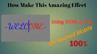 HOW TO CREATE SLIDER EFFECT USING HTML &CSS ON YOUR ANDROID DEVICE | Easy Html editor app | HINDI.|