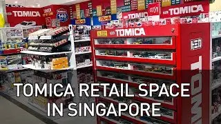 Impressive Tomica Retail space in Singapore